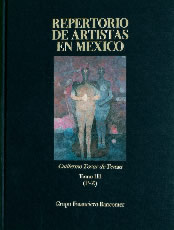 Repertorio de Artistas en México, Tomo III